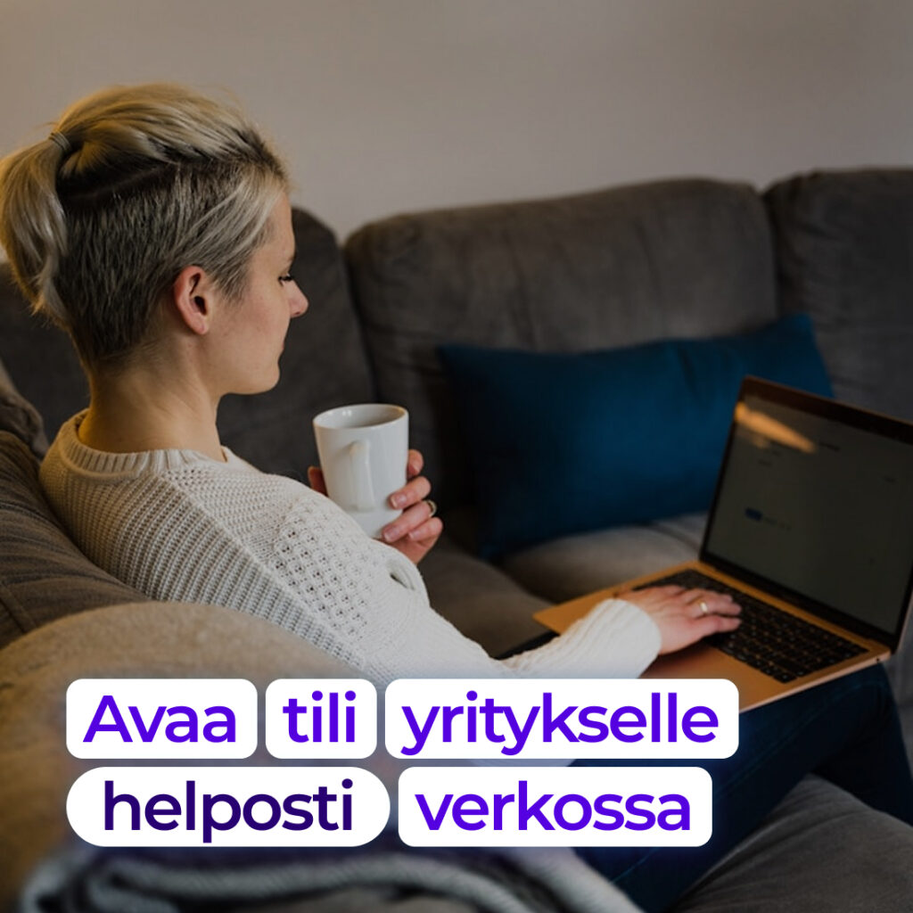 Avaa tili yritykselle helposti verkossa